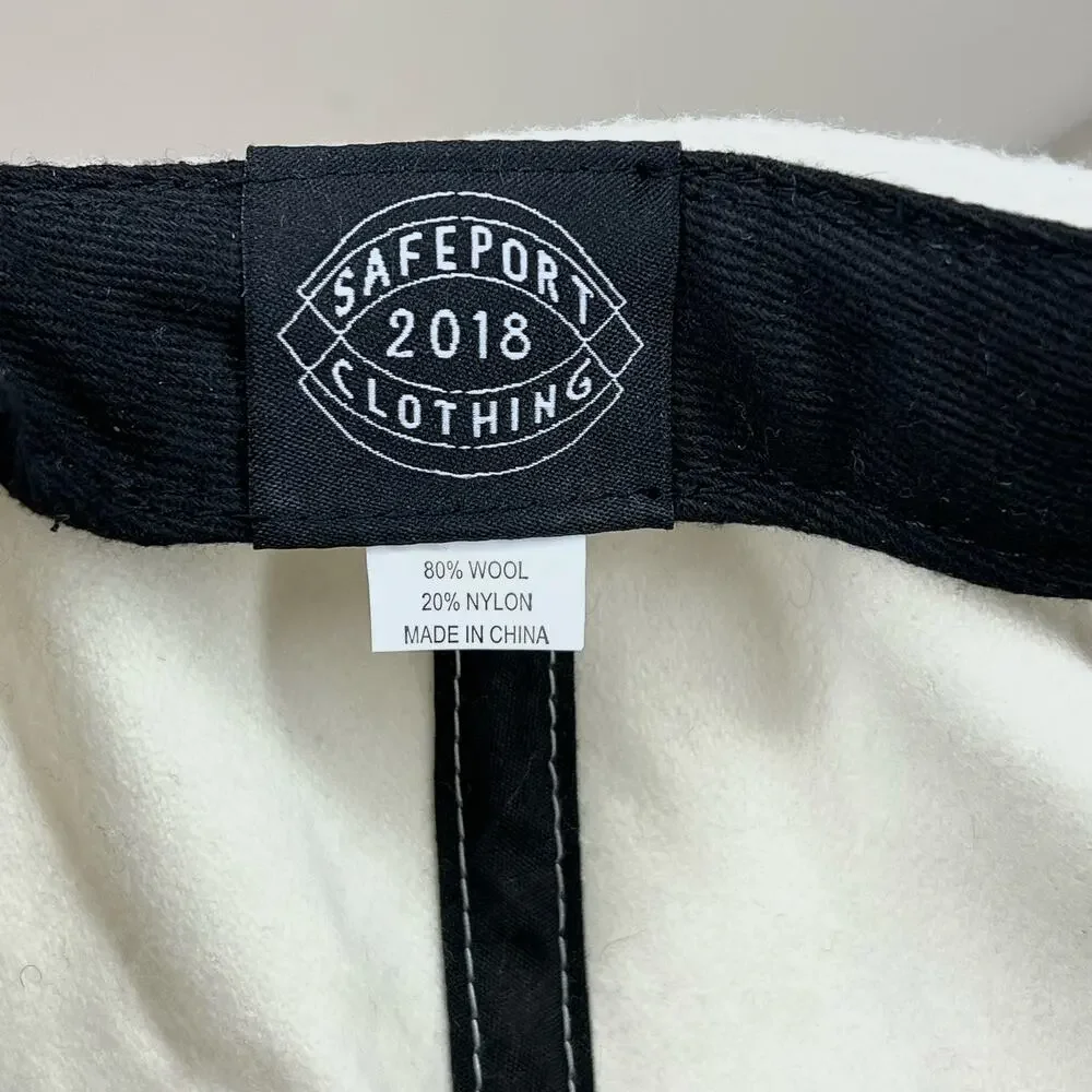 Safeport Clothing 1968 Inspired Vintage Ballcap Wool Adjustable Strap